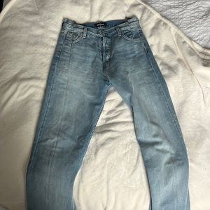 EB denim straight leg jeans